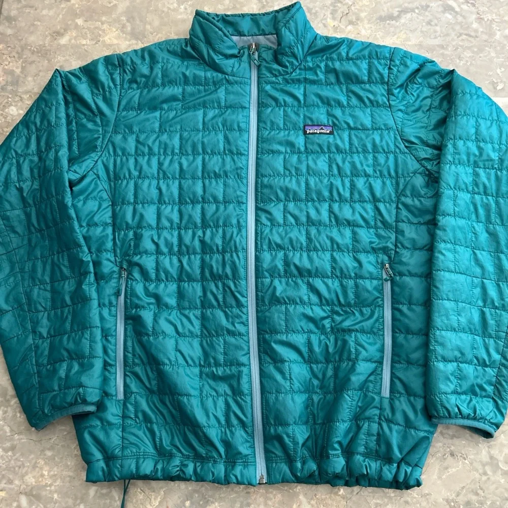 ❌SOLD❌ Patagonia Nano Puff Insulated Puffer Jacket Teal Men’s XL 2021